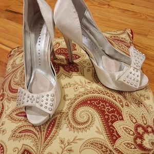 Women's Peep toe heels.